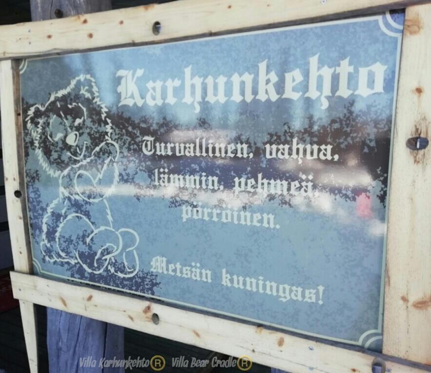 Villa Karhunkehto Луосто Екстериор снимка